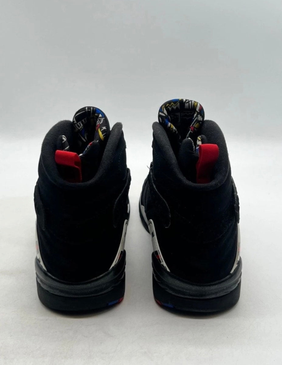 Jordan 8 Retro Playoffs (2023) 14 (Lightly Worn Pre-Owned)JordanBlack/True Red-White - Image 5
