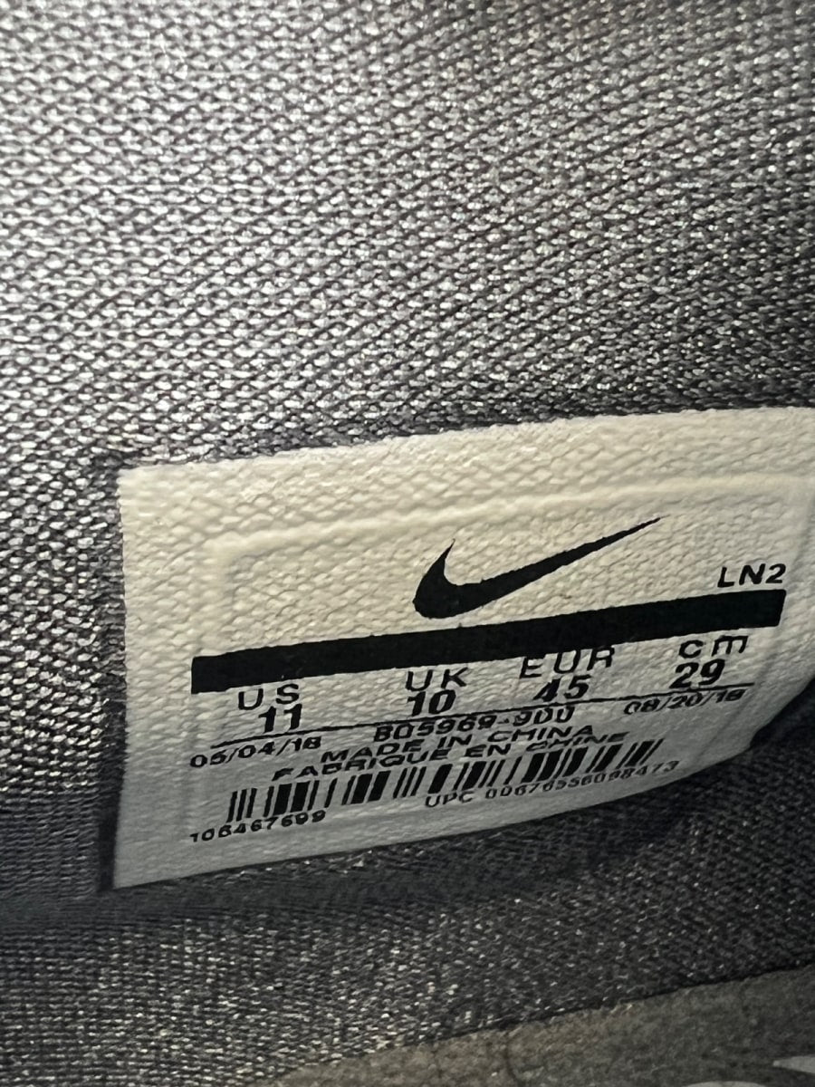 Nike LeBron 16 Multi-Color 11 (Lightly Worn Pre-Owned)NikeMulti-Color/Metallic Silver-Cool Grey - Image 7