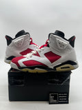 Jordan 6 Retro Carmine CDP (2008) 11 (Moderately Worn Pre-Owned) - Image 1