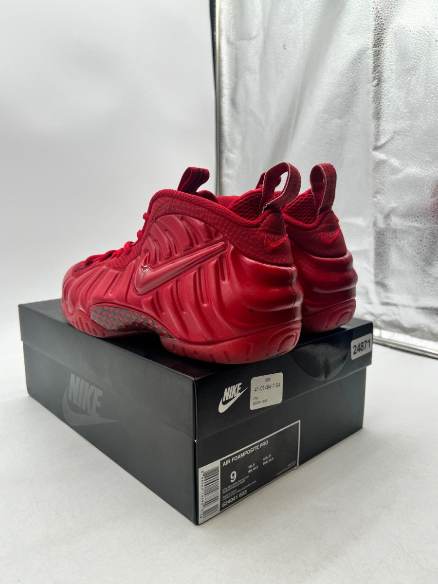 Nike Air Foamposite Pro Red October 9 (Lightly Worn Pre-Owned)NikeGym Red/Gym Red-Black - Image 5