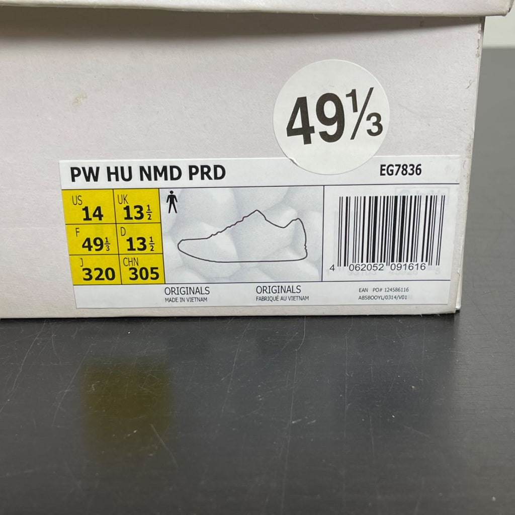 adidas NMD Hu Trail Pharrell Now Is Her Time Black 14 (Moderately Worn Pre-Owned)adidasCore Black/Utility Black/Gum - Image 7