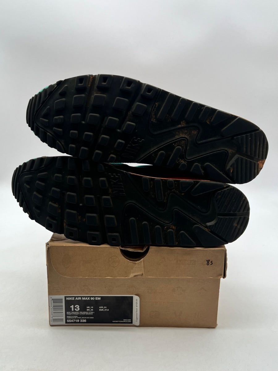 Nike Air Max 90 EM Beaches of Rio 13 (Moderately Worn Pre-Owned)NikeSprt Trq/Sprt Trq-Bright Ctrs-L - Image 7