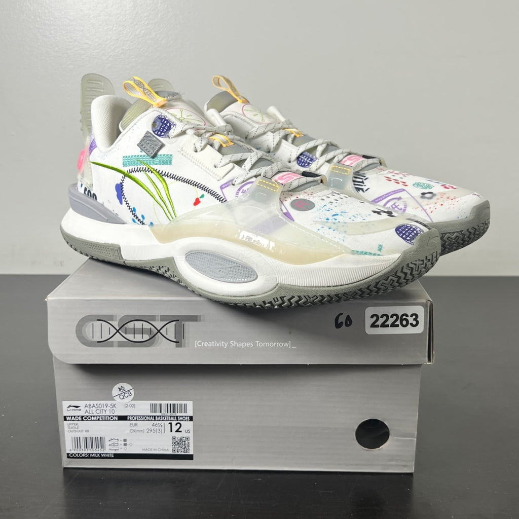 Li-Ning Wade All City 10 'Recycle' 12 (Lightly Worn Pre-Owned)Li-Ning - Image 1