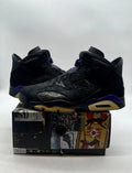 Jordan 6 Retro Social Status 14 (Lightly Worn Pre-Owned)JordanBlack/Dark Concord - Image 1