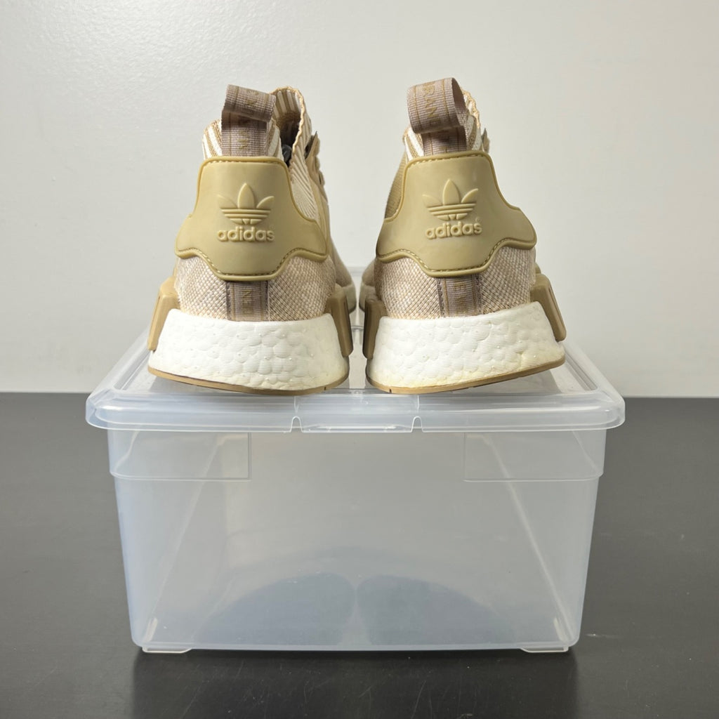 adidas NMD R1 Linen Khaki 13 (Lightly Worn Pre-Owned)adidasLinen Khaki/Linen Khaki/Off White - Image 6