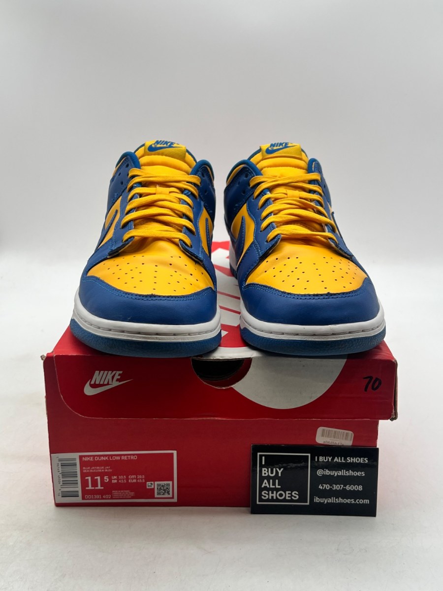 Nike Dunk Low UCLA 11.5 (Lightly Worn Pre-Owned) - Image 2