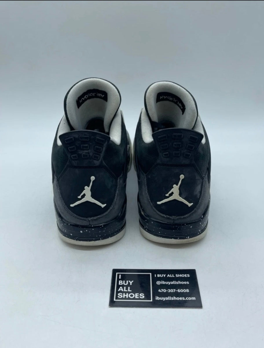 Jordan 4 Retro Fear Pack (2013) 11 (Heavily Worn Pre-Owned)JordanBlack/White-Cool Grey-Pure Platinum - Image 3