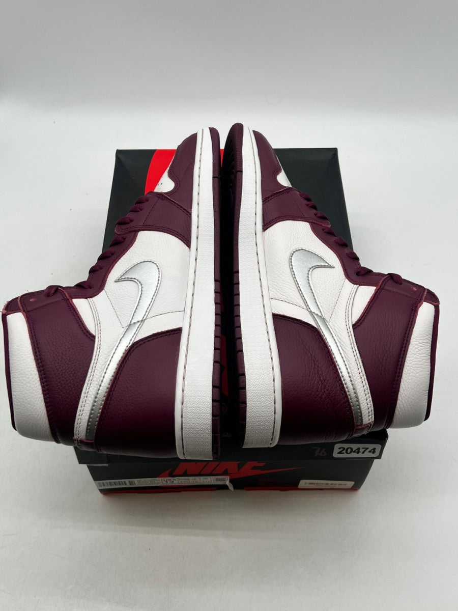 Jordan 1 Retro High OG Bordeaux 13 (Lightly Worn Pre-Owned) - Image 9