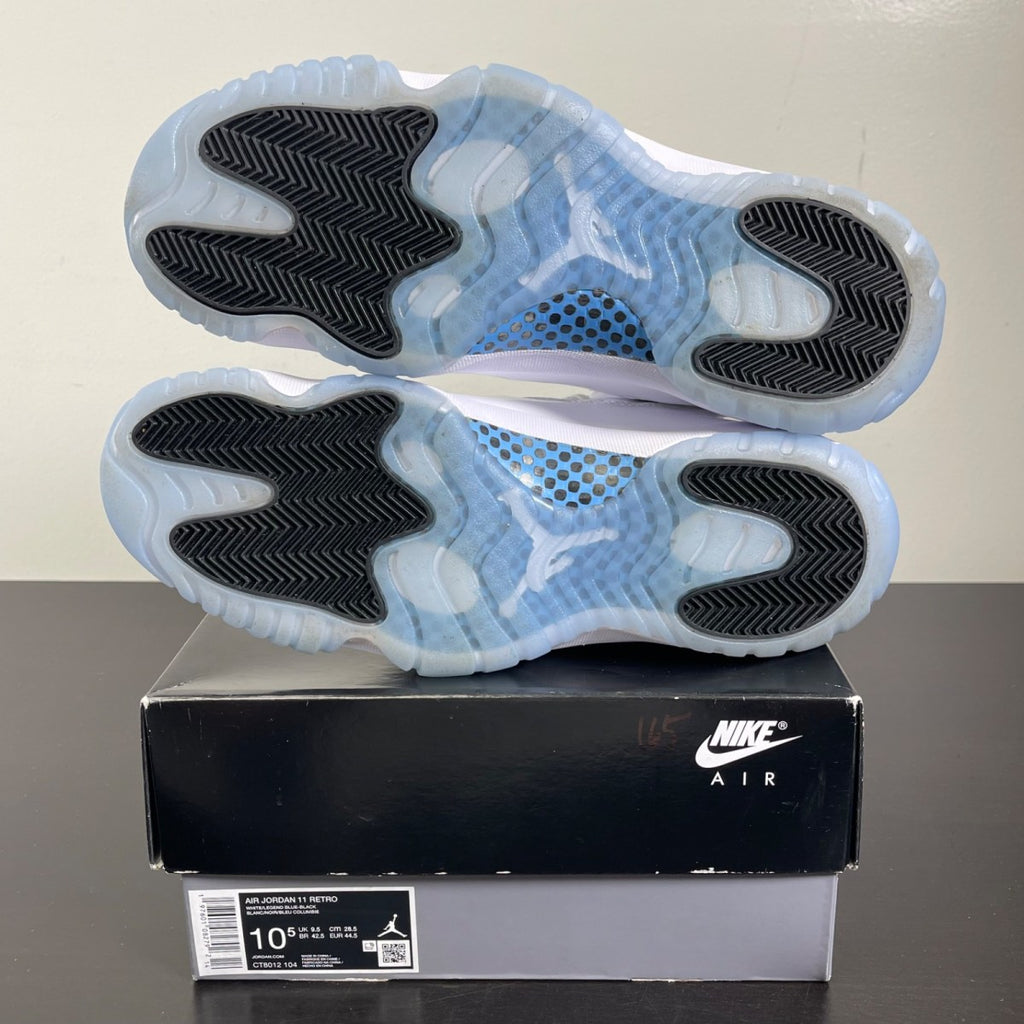 Jordan 11 Retro Legend Blue (2024) 10.5 (Moderately Worn Pre-Owned)JordanWhite/Legend Blue/Black - Image 5