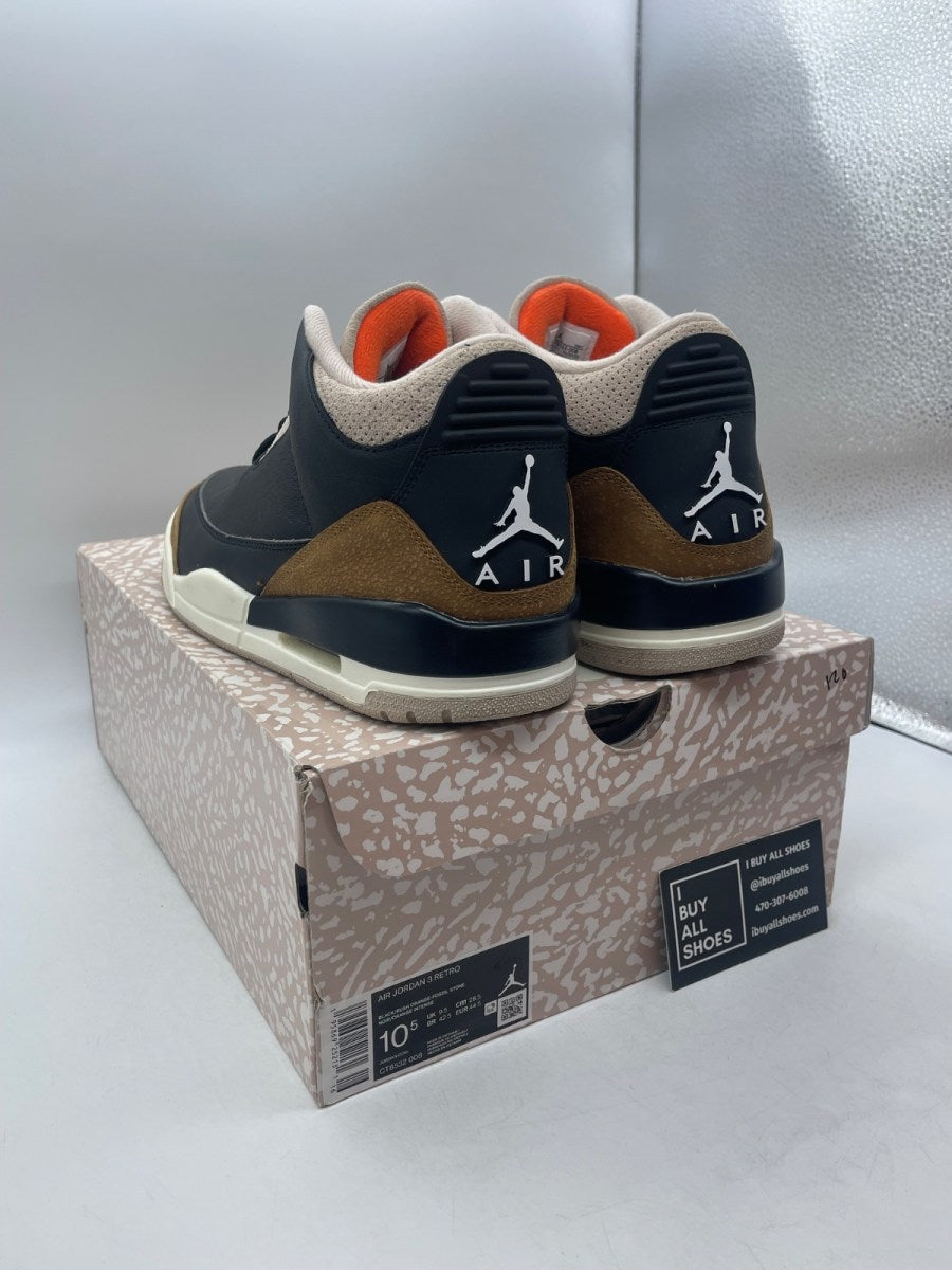 Jordan 3 Retro Desert Elephant 10.5 (Moderately Worn Pre-Owned) - Image 4