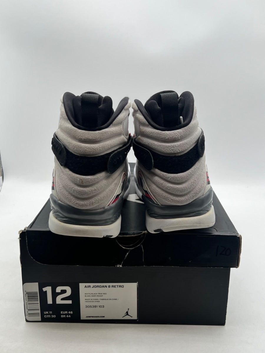 Jordan 8 Retro Bugs Bunny (2013) 12 (Lightly Worn Pre-Owned)JordanWhite/Hyper Blue-True Red-Flint Grey - Image 5