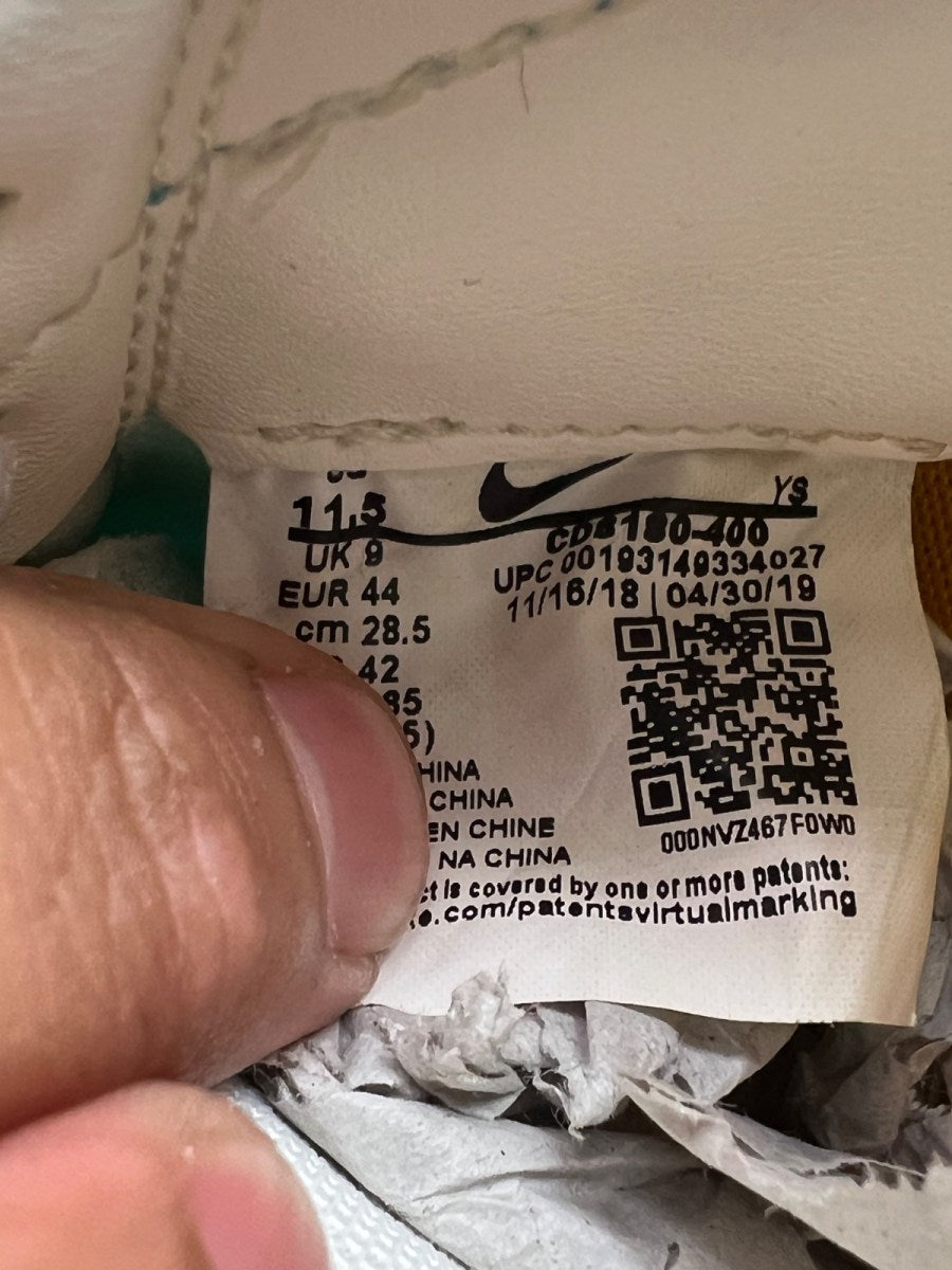 Nike Waffle Racer Off-White Vivid Sky (Women's) 11.5W (Lightly Worn Pre-Owned) - Image 9