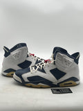 Jordan 6 Retro Olympic London (2012) 14 (Moderately Worn Pre-Owned) - Image 1