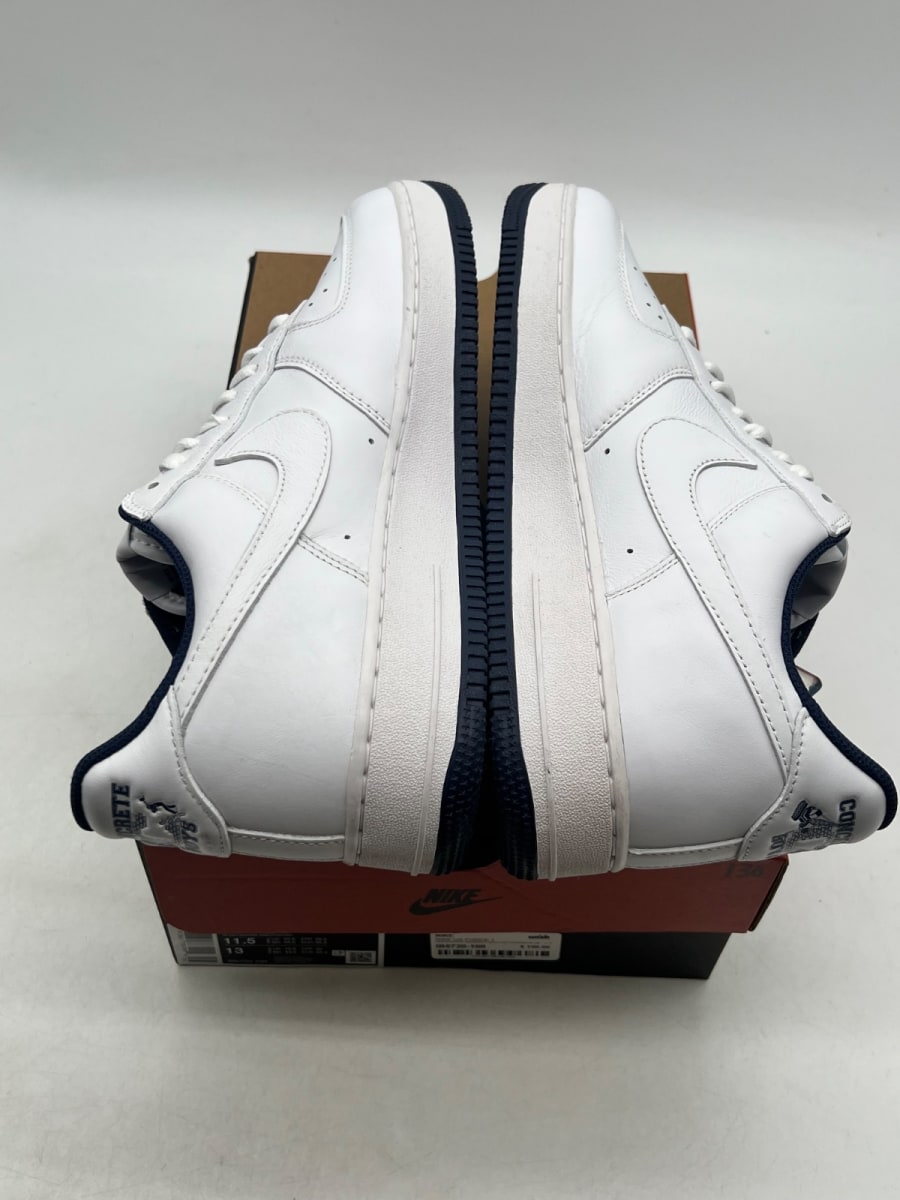 Nike Air Force 1 Low Lil Yachty Concrete Boys It's Us 11.5 (Lightly Worn Pre-Owned)NikeWhite/White/Midnight Navy/Dark Powder Blue - Image 8