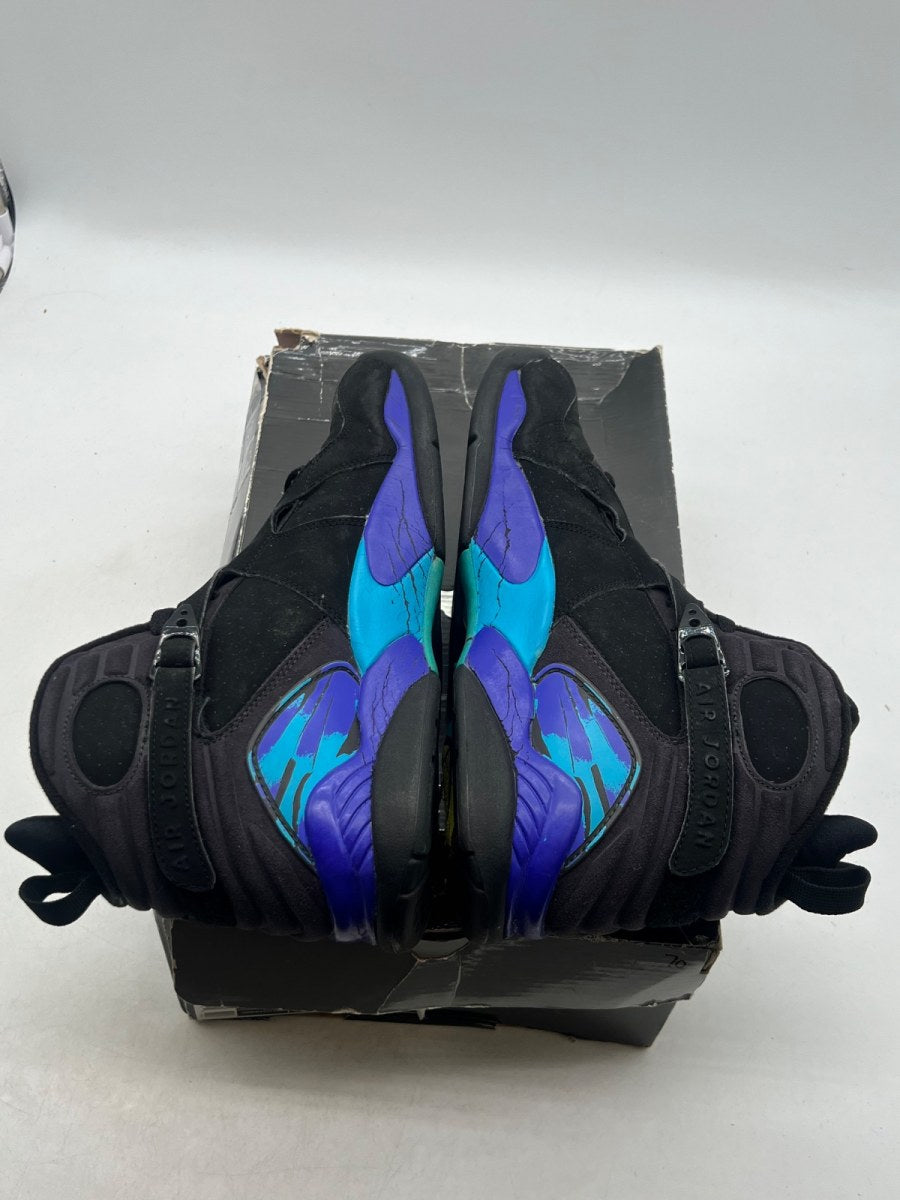Jordan 8 Retro Aqua (2007) 11 (Heavily Worn Pre-Owned) - Image 9