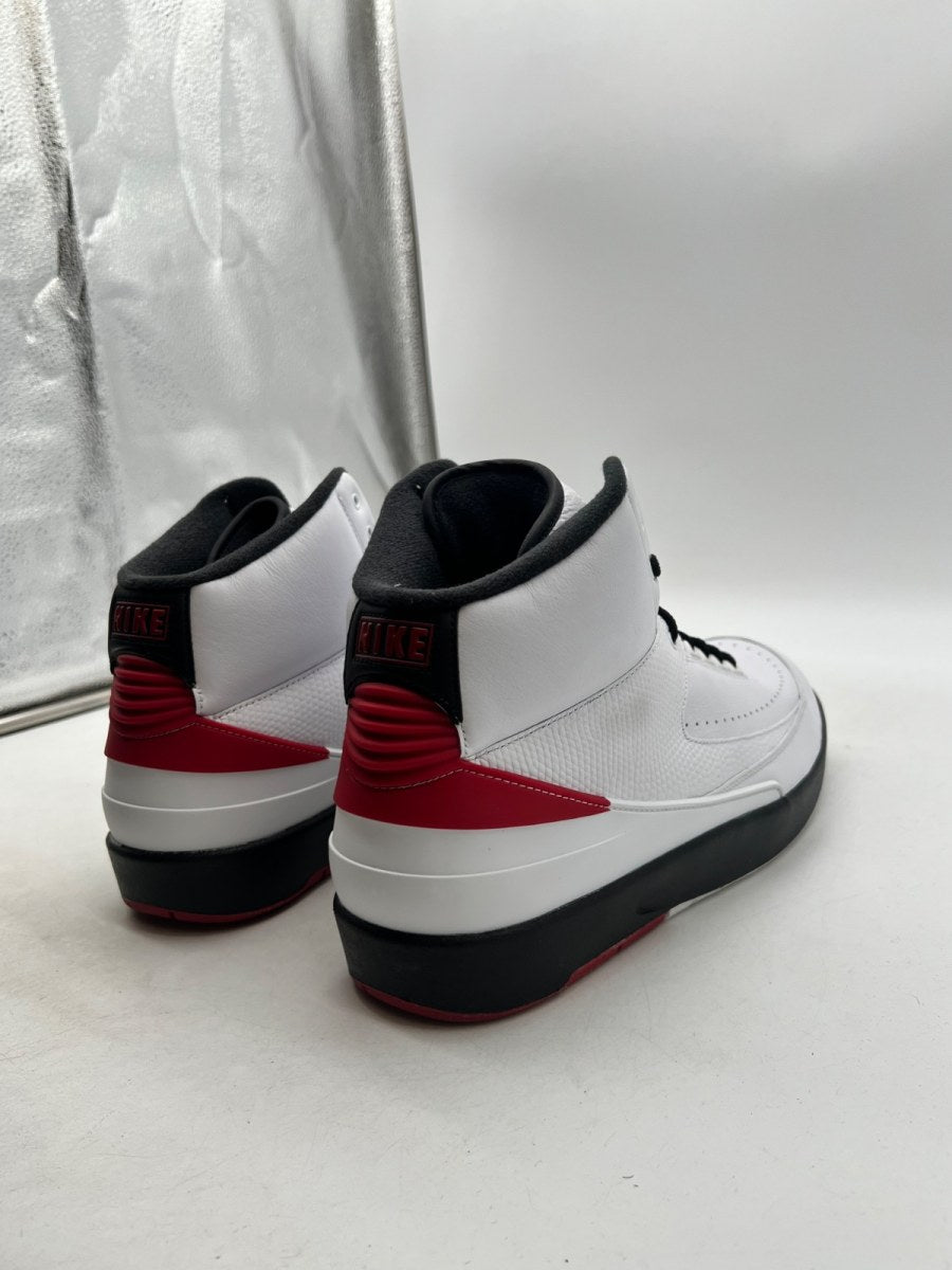 Jordan 2 Retro OG Chicago (2022) 14 (Lightly Worn Pre-Owned)JordanWhite/Varsity Red/Black - Image 3