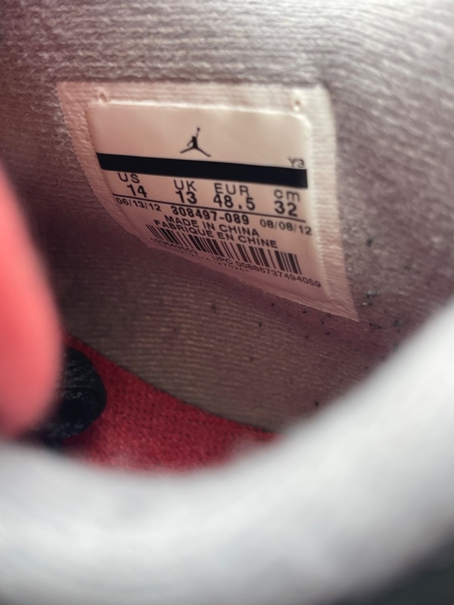Jordan 4 Retro Black Cement (2012) 14 (Heavily Worn Pre-Owned) - Image 8