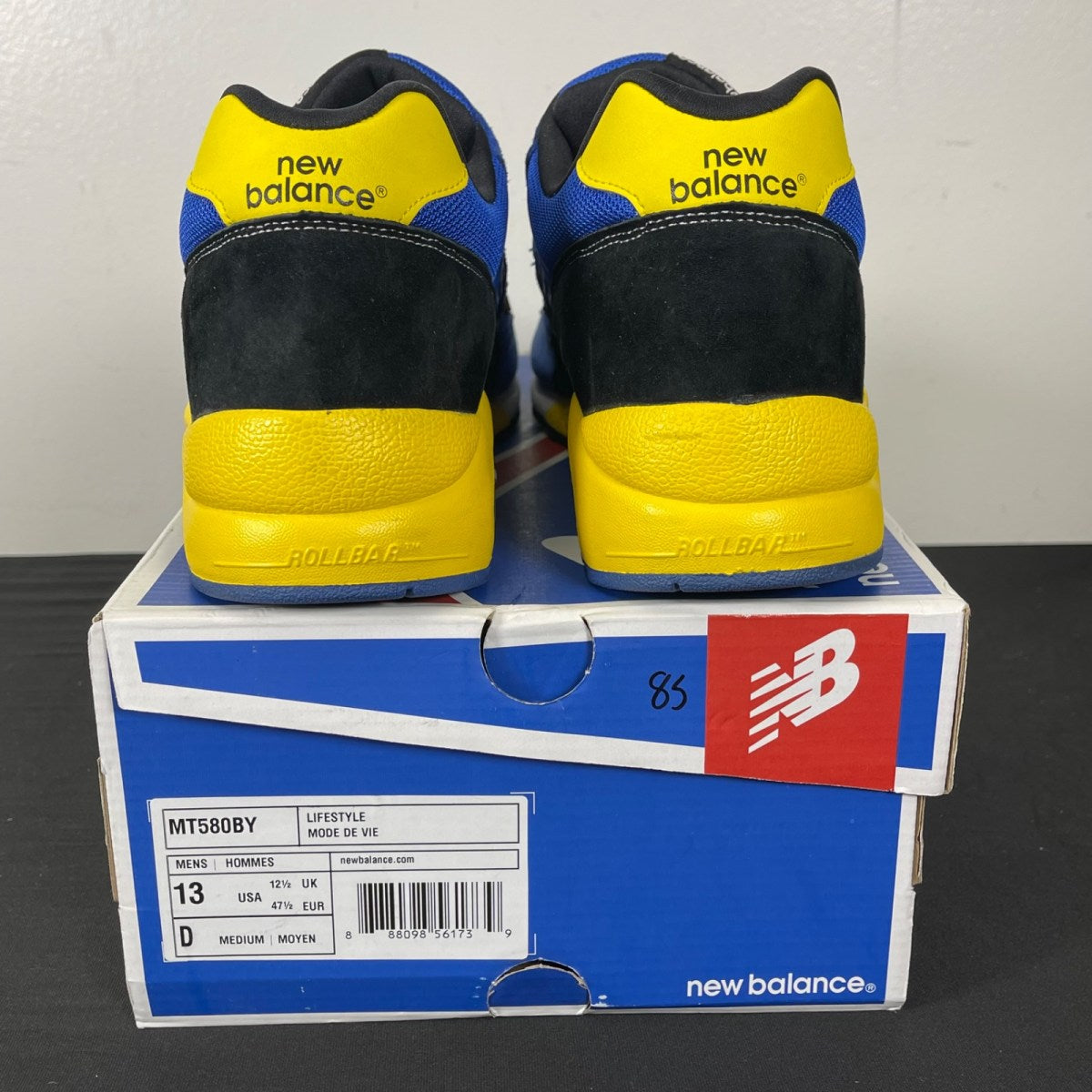 New Balance MT580 Racing Pack 13 (Moderately Worn Pre-Owned)New BalanceBlue/Yellow - Image 4