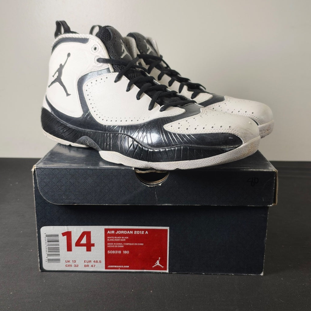 Jordan 2012 White Black (Size 14) - Image 1
