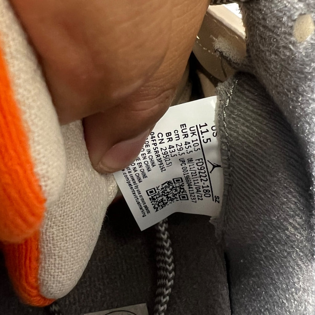 Jordan 5 Retro SE Craft Light Orewood Brown 11.5 (Heavily Worn Pre-Owned)JordanLight Orewood Brown/Safety Orange/Flat Pewter/Sail - Image 7