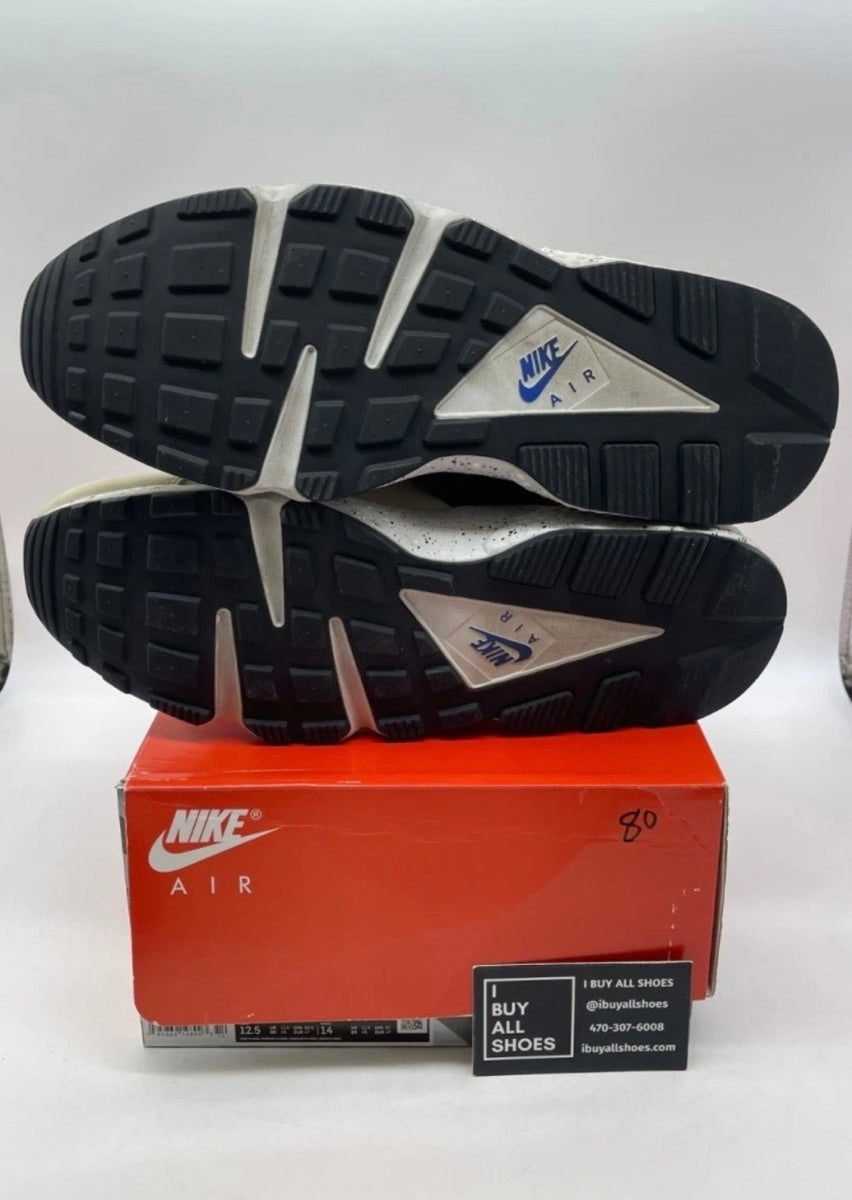Nike Air Huarache ACG Mowabb (2022) 12.5 (Lightly Worn Pre-Owned)NikeRattan/Hyper Royal-Bright Mandarin-Black - Image 7