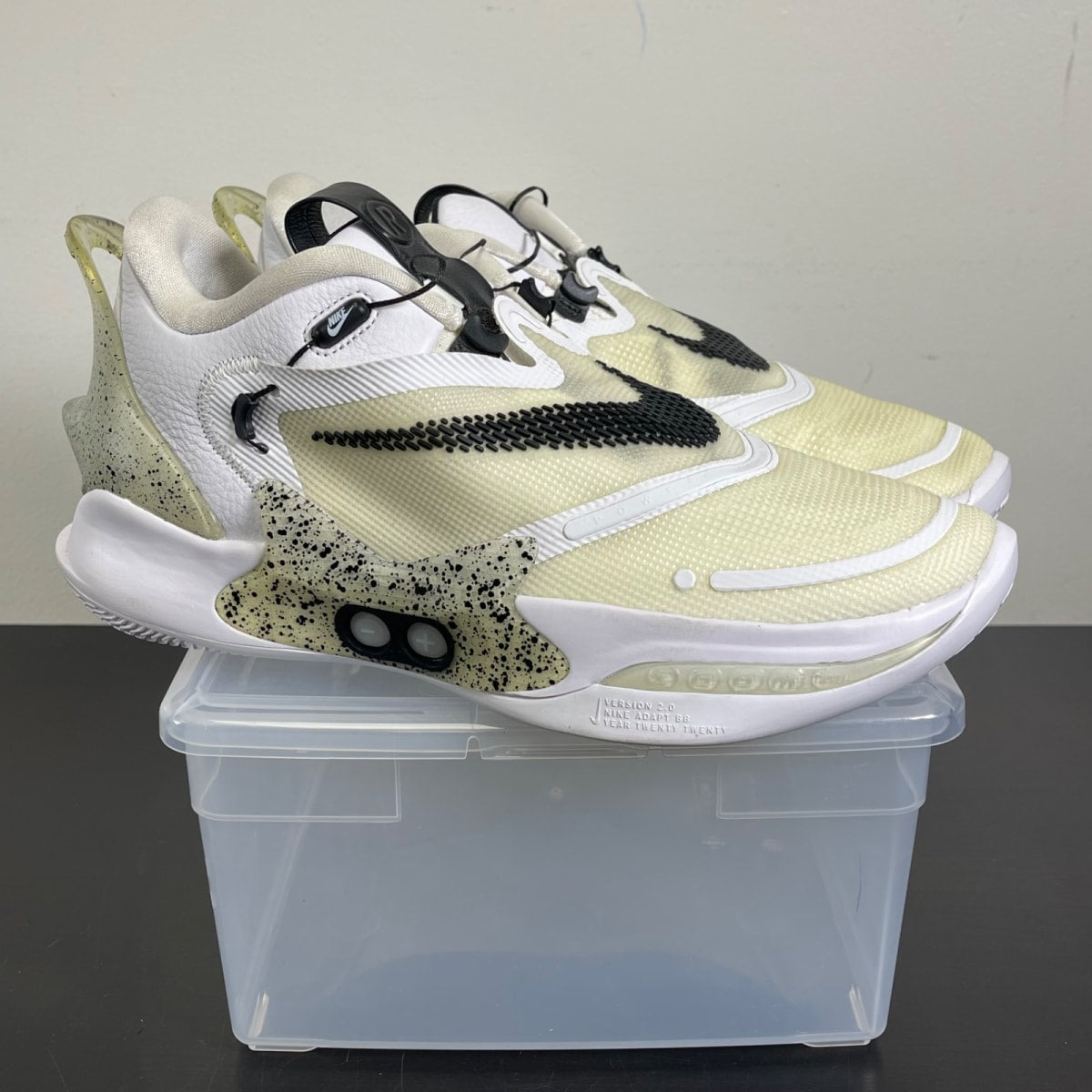 Nike Adapt BB 2.0 'White Cement' (Size 11) - Image 1