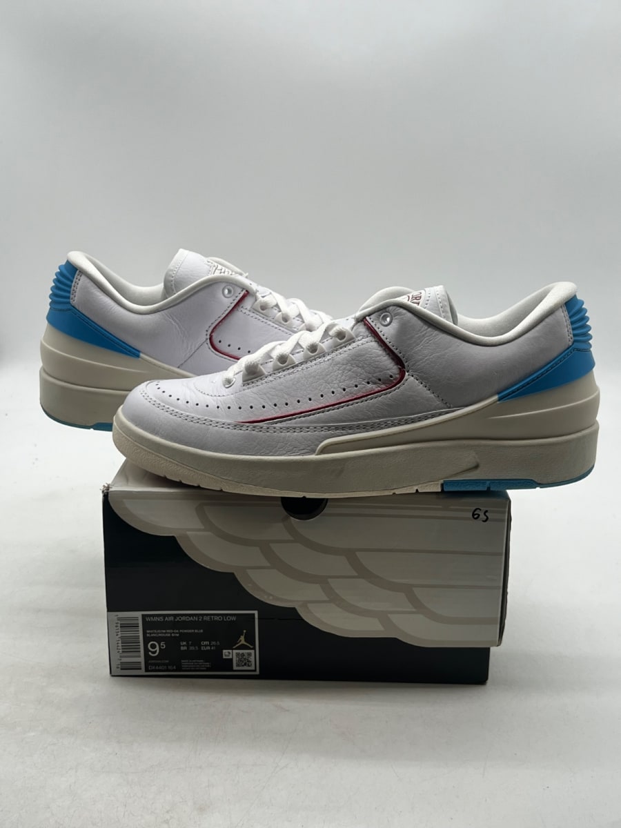 Jordan 2 Retro Low NC to Chi (Women's) 9.5W (Moderately Worn Pre-Owned) - Image 1