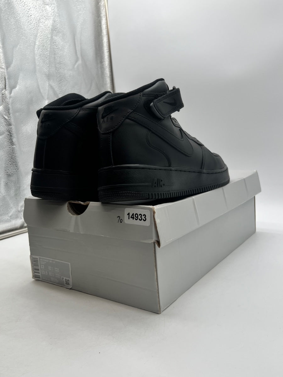 Nike Air Force 1 Mid '07 Black (Size 12) - Image 3
