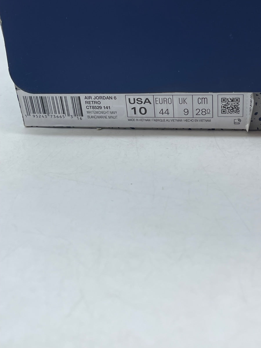 Jordan 6 Retro Midnight Navy (2022) 10 (Moderately Worn Pre-Owned) - Image 9