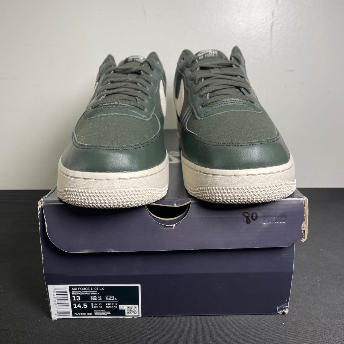 Nike Air Force 1 Low '07 LX NBHD Sequoia (Size 13) - aux