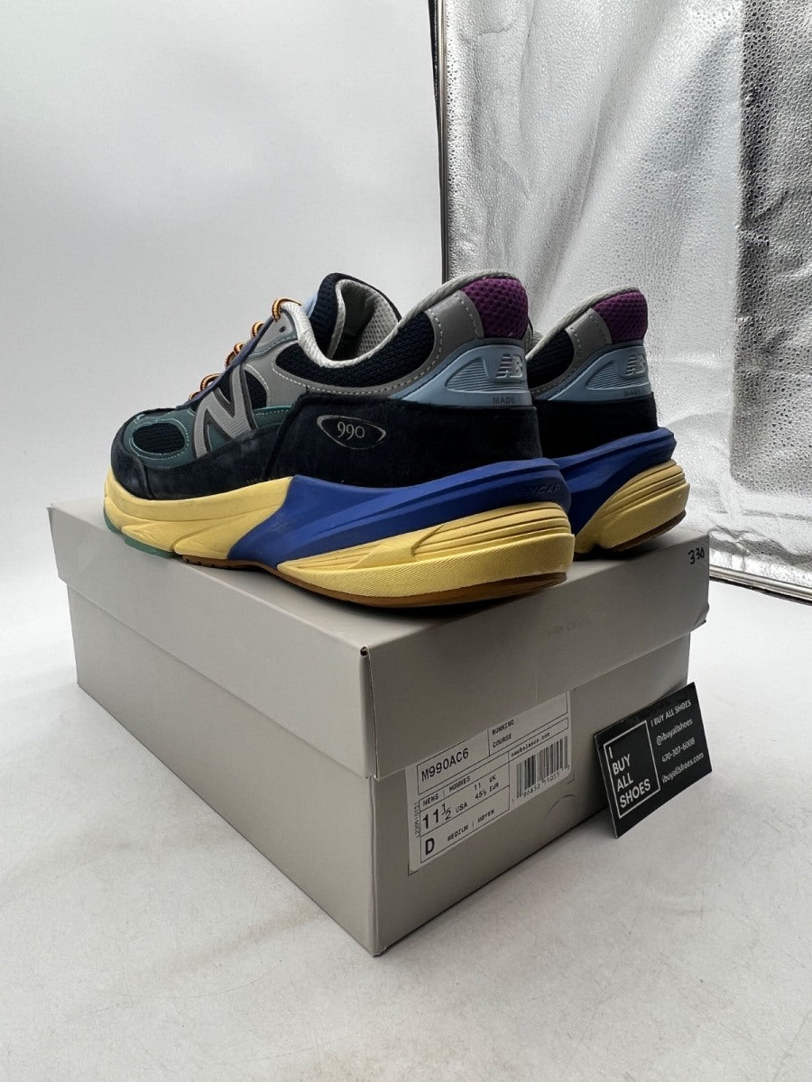 New Balance 990v6 MiUSA Action Bronson Lapis Lazuli 11.5 (Lightly Worn Pre-Owned) - Image 4