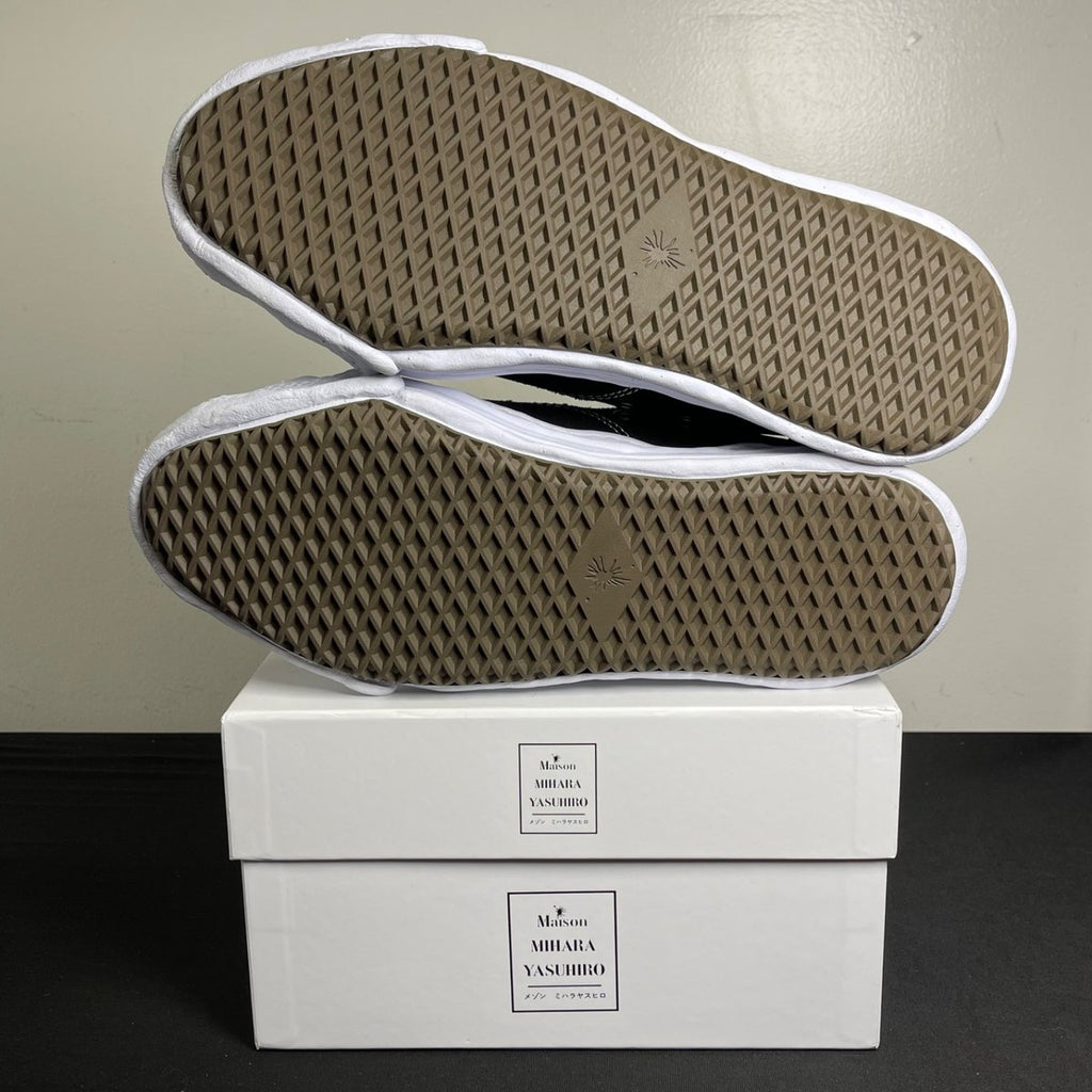 Maison Mihara Yasuhiro Hank OG Sole Canvas Low Black (Size 46) - aux