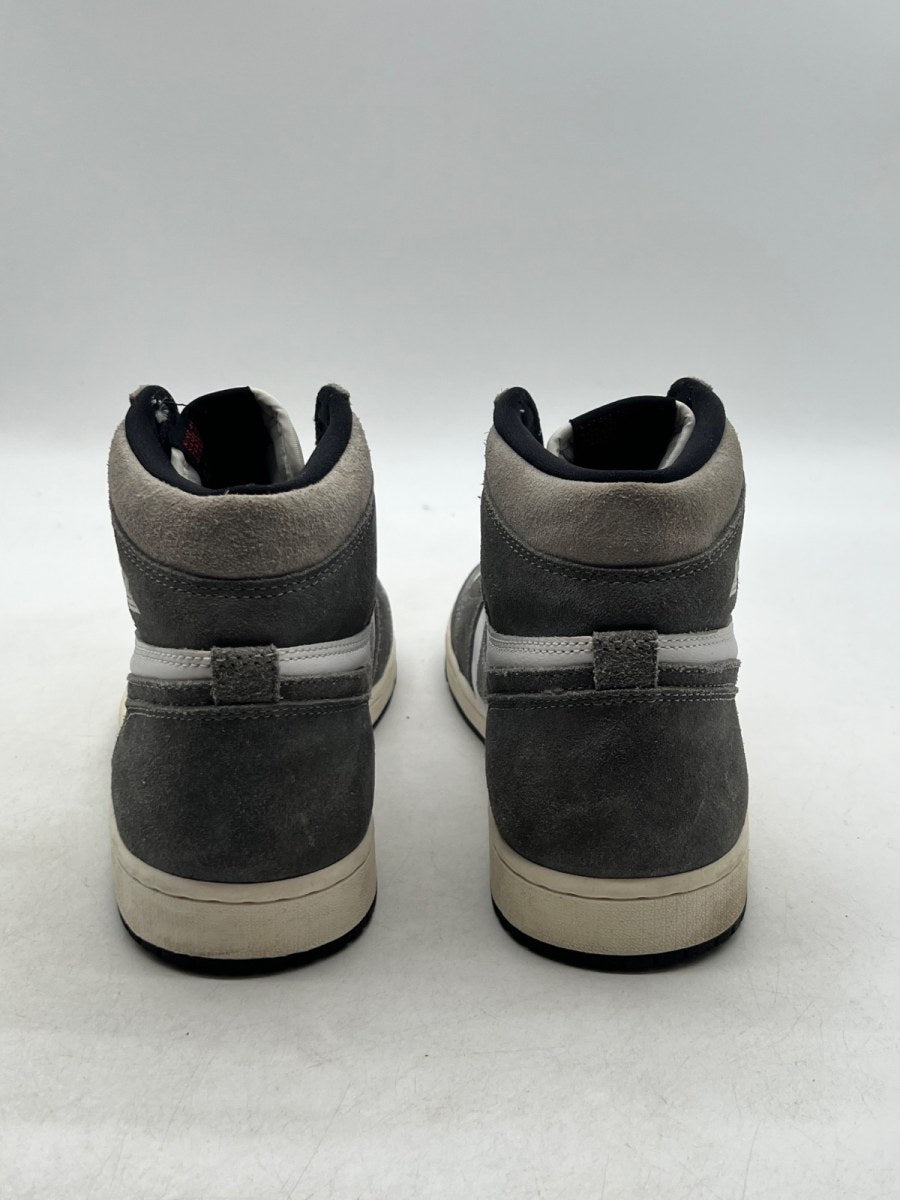 Jordan 1 Retro High OG Washed Black 10.5 (Moderately Worn Pre-Owned)JordanBlack/Fire Red/Light Smoke Grey/Sail - Image 5