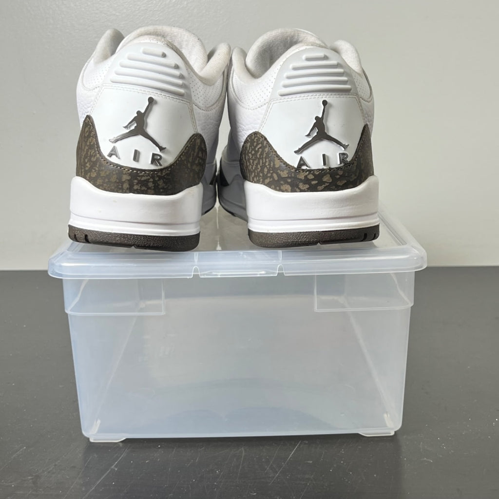 Jordan 3 Retro Mocha (2018) 11 (Moderately Worn Pre-Owned)JordanWhite/Dark Mocha-Chrome - Image 6