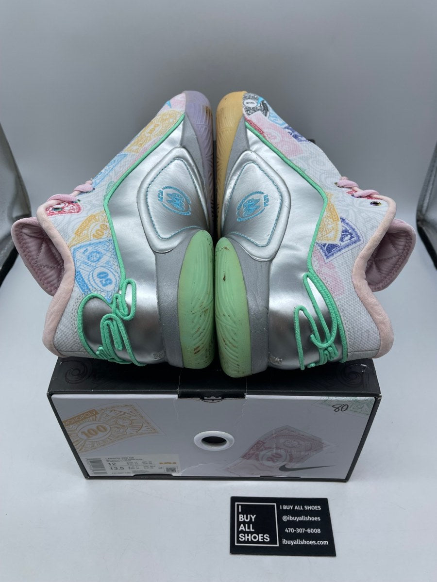 Monopoly x Nike LeBron 22 QS 'Currency' 12 (Moderately Worn Pre-Owned) - Image 6