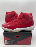 Jordan 11 Retro Win Like 96 10 (Moderately Worn Pre-Owned)JordanGym Red/Black-White - Image 1
