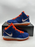 Nike LeBron 8 Hardwood Classic (2021) 9 (Lightly Worn Pre-Owned)NikeVarsity Royal/Orange Blaze-Total Orange-White - Image 1