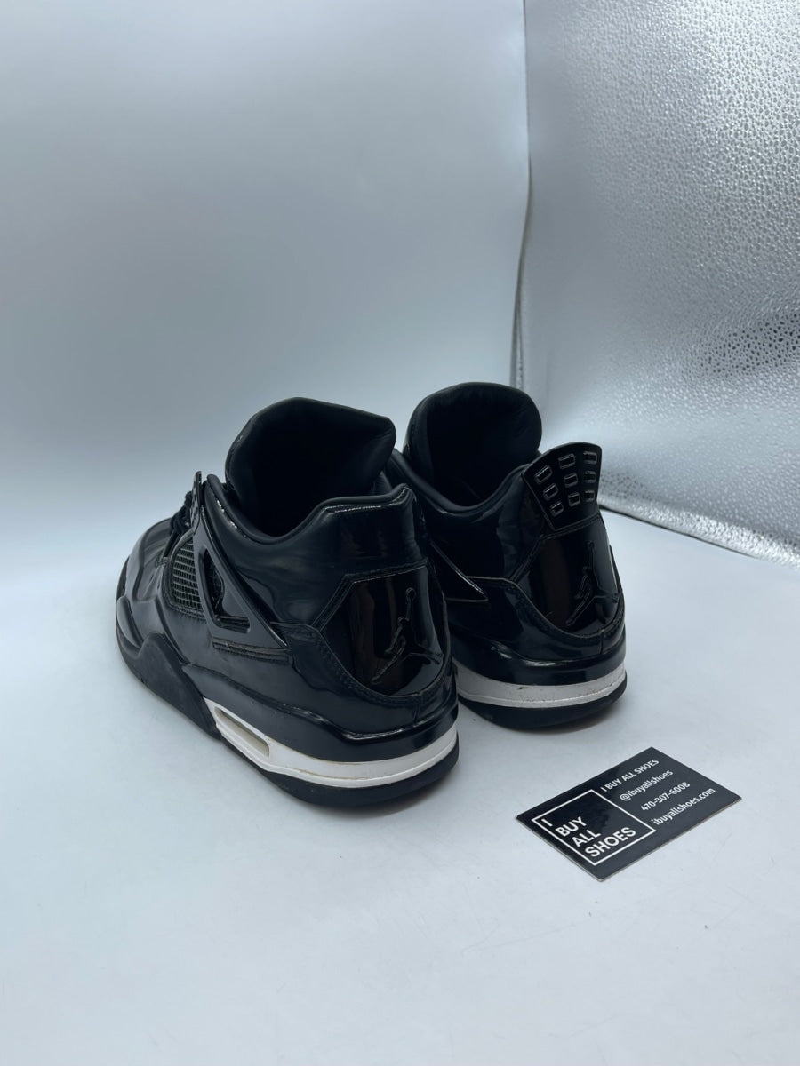 Jordan 4 Retro 11Lab4 Black 12 (Moderately Worn Pre-Owned) - Image 4
