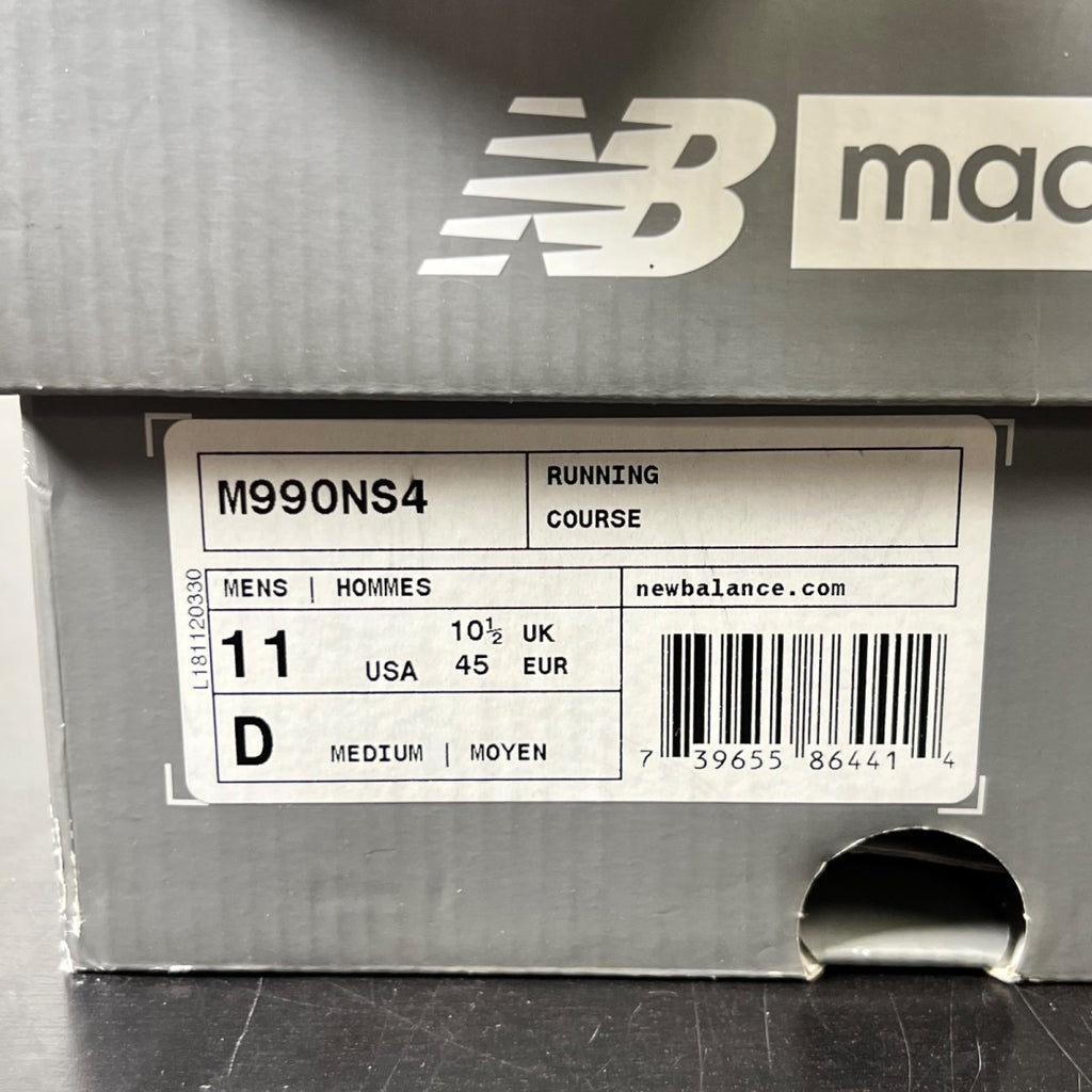 New Balance 990v4 North Sea 11 (Lightly Worn Pre-Owned)New BalanceNorth Sea/Grey - Image 5