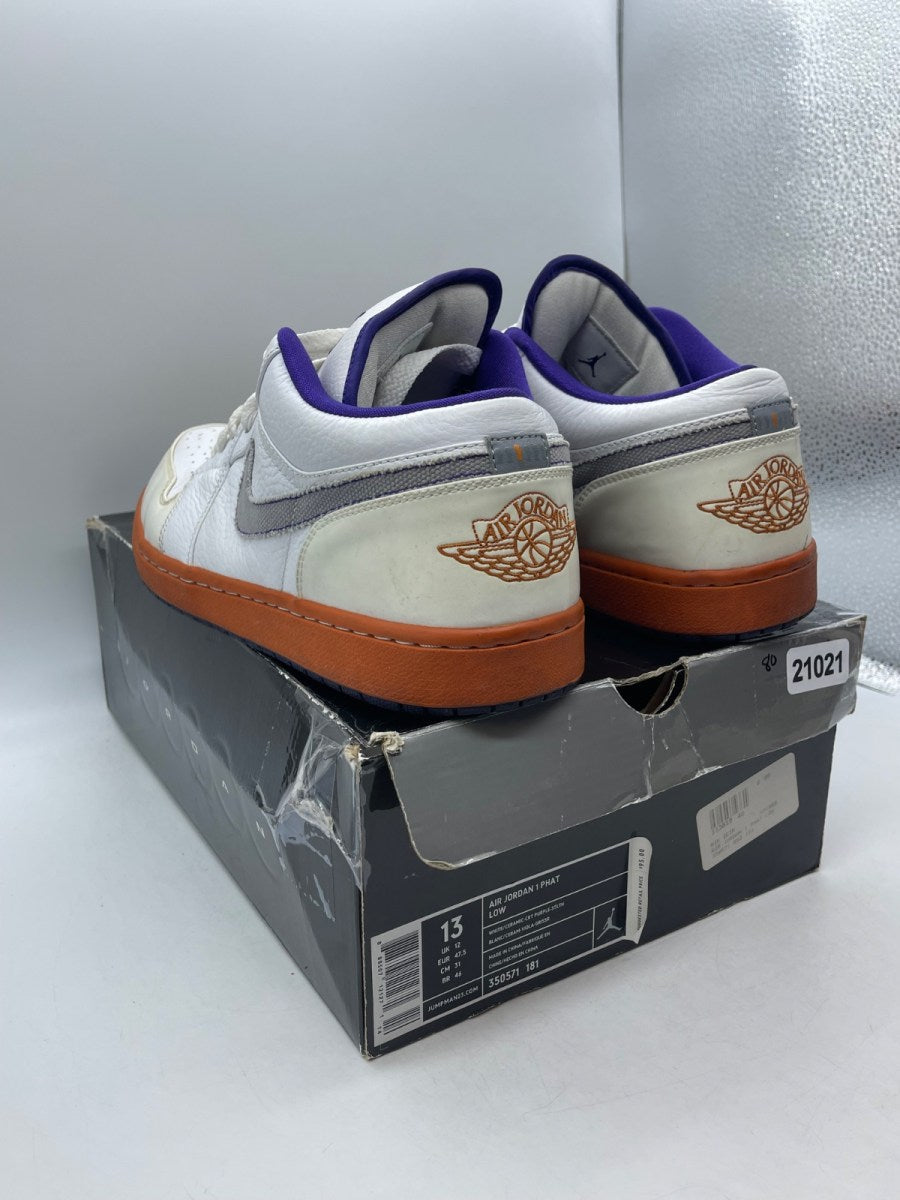 Jordan 1 Phat Low Phoenix Suns 13 (Moderately Worn Pre-Owned) - Image 4
