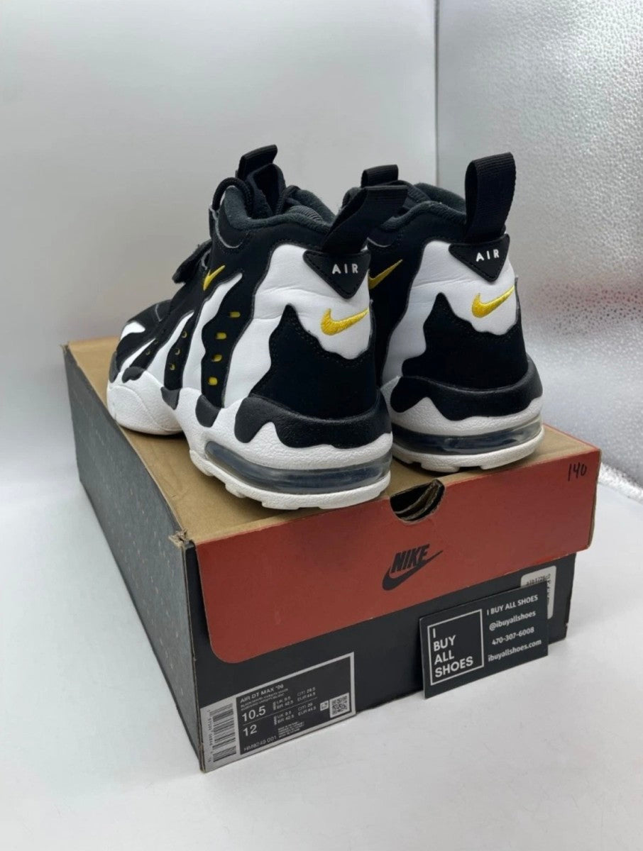 Nike Air DT Max '96 Black White (2024) 10.5 (Lightly Worn Pre-Owned)NikeBlack/White/Varsity Maize - Image 4