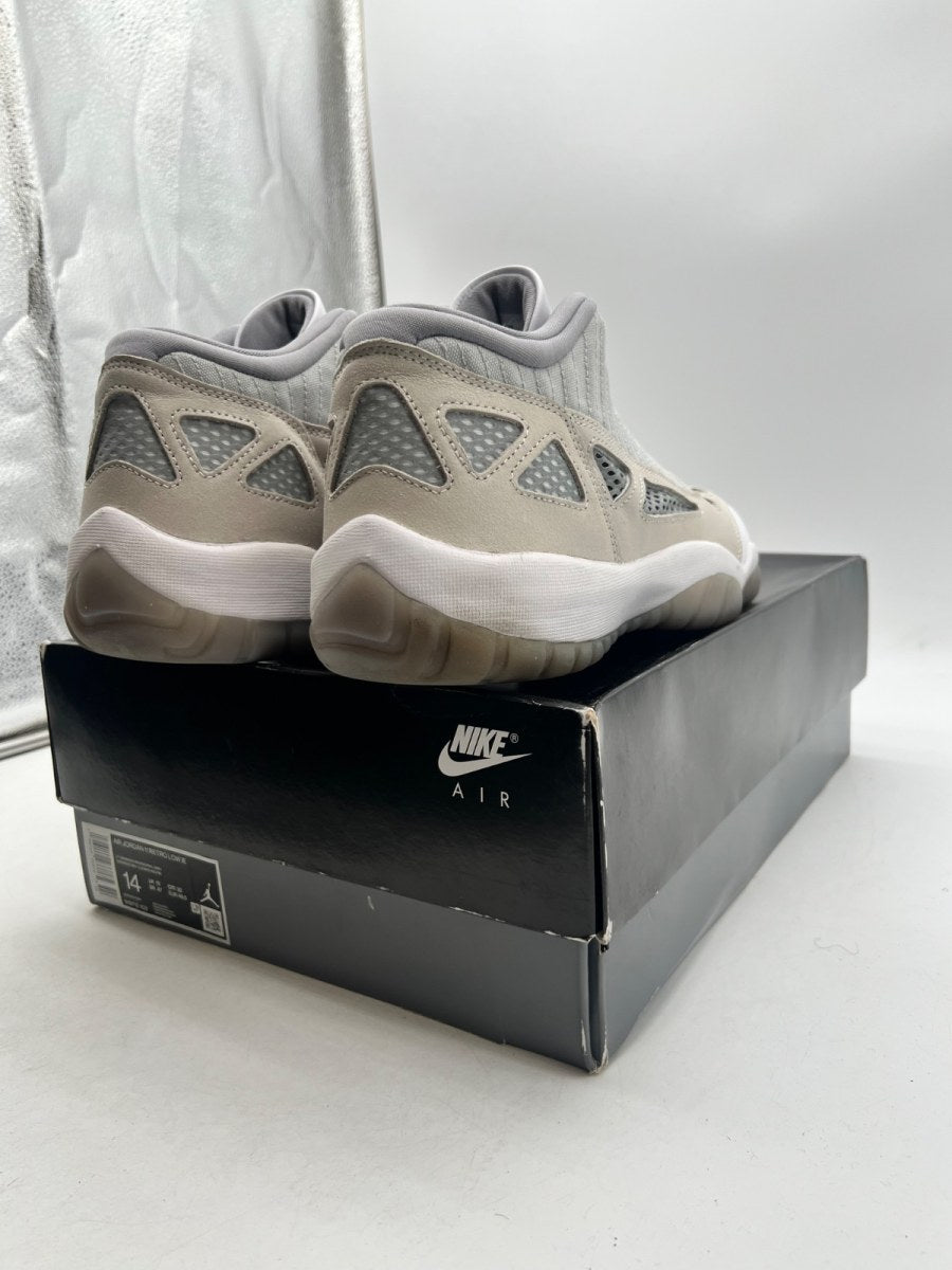 Jordan 11 Retro Low IE Light Orewood Brown 14 (Lightly Worn Pre-Owned)JordanLight Orewood Brown/Neutral Grey/White/Cement - Image 5