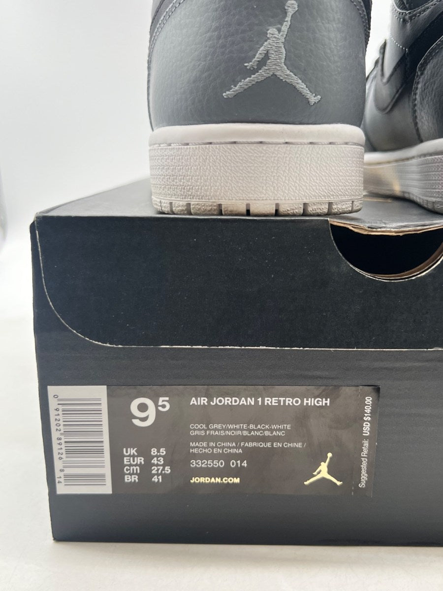 Jordan 1 Retro Rare Air Patch 9.5 (Moderately Worn Pre-Owned)JordanBlack/Gym Red-Black-White - Image 6