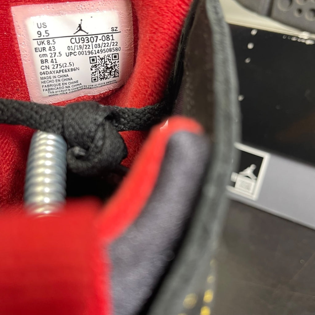 Jordan 7 Retro Citrus (2022) 9.5 (Moderately Worn Pre-Owned)JordanBlack/Citrus-Varsity Red - Image 6