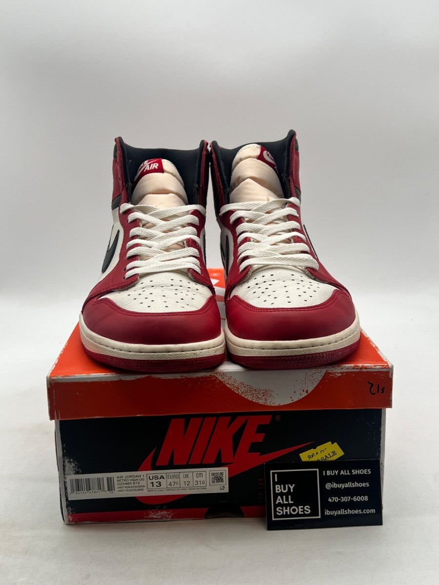 Jordan 1 Retro High OG Chicago Lost and Found 13 (Lightly Worn Pre-Owned) - Image 2