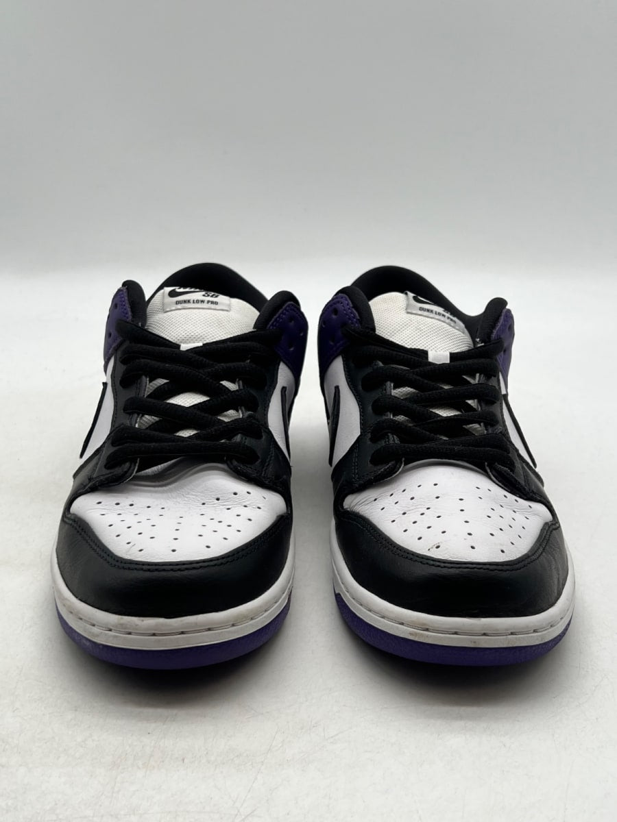 Nike SB Dunk Low Court Purple 12 (Moderately Worn Pre-Owned)NikeCourt Purple/Black/White - Image 2