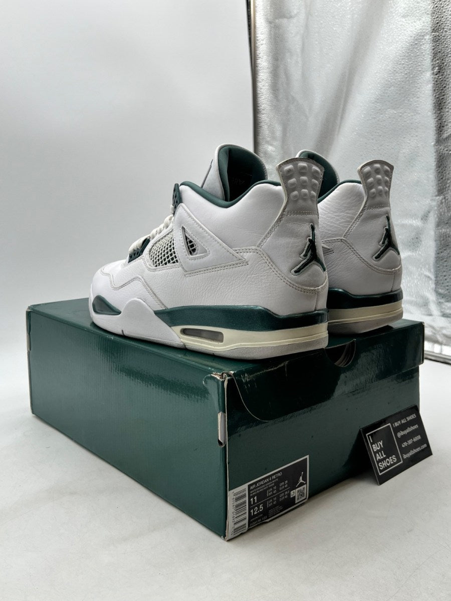 Jordan 4 Retro Oxidized Green 11 (Lightly Worn Pre-Owned) - Image 4