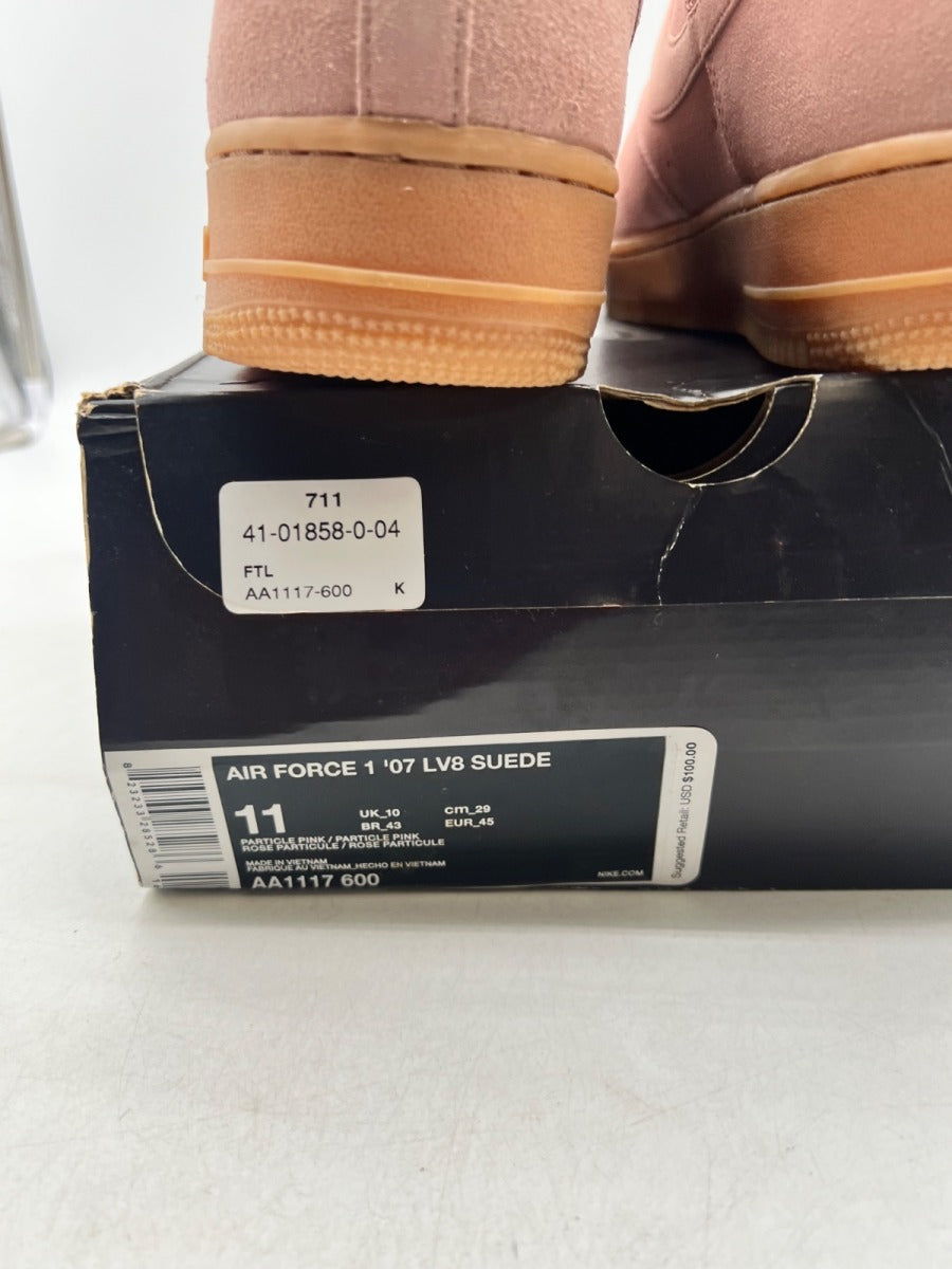 Nike Air Force 1 Low Particle Pink Gum 11 (Moderately Worn Pre-Owned)NikeParticle Pink/Particle Pink - Image 4
