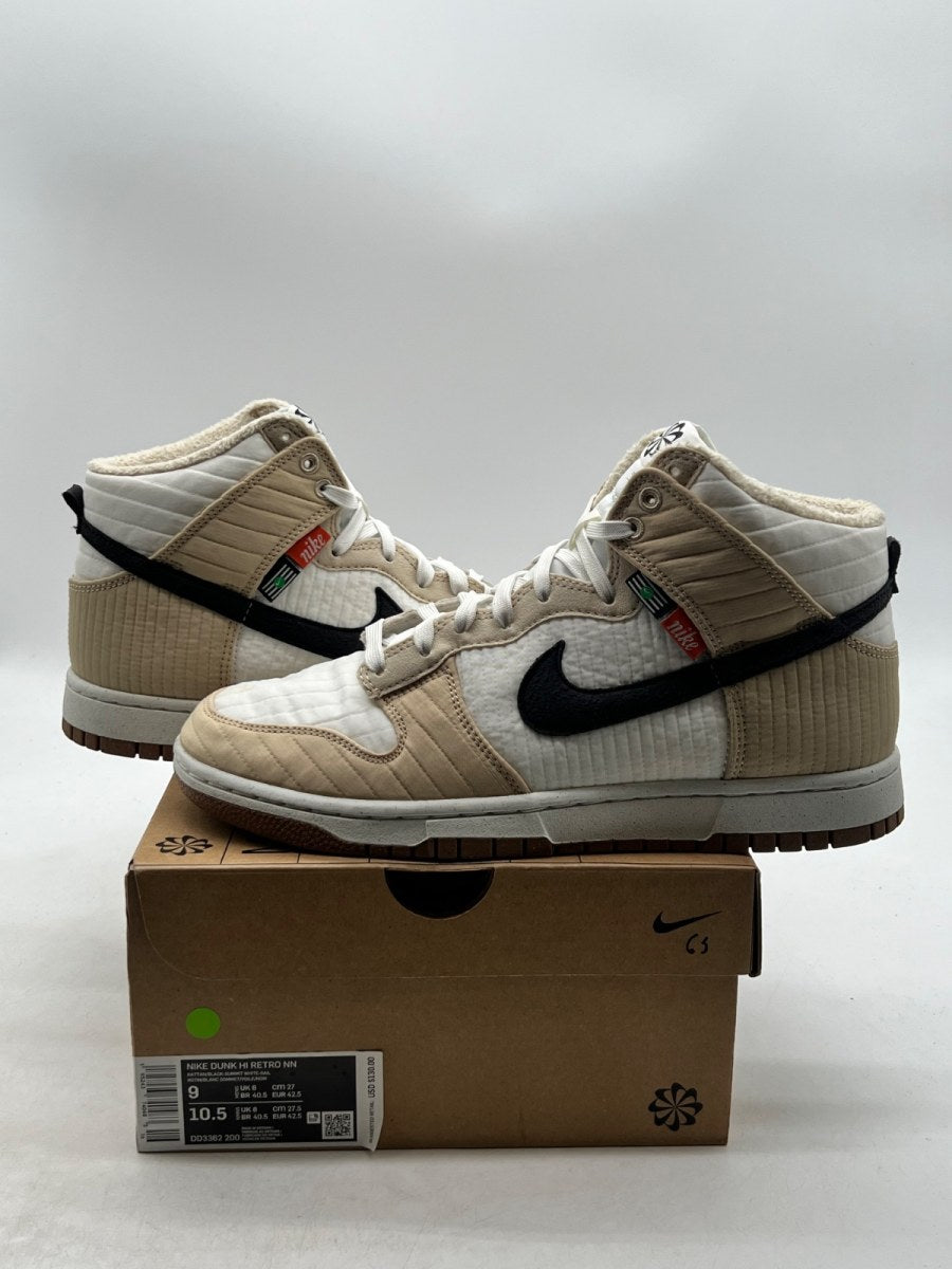 Nike Dunk High Next Nature Toasty Rattan 9 (Moderately Worn Pre-Owned)NikeRattan/Summit White/Sail/Black - Image 1