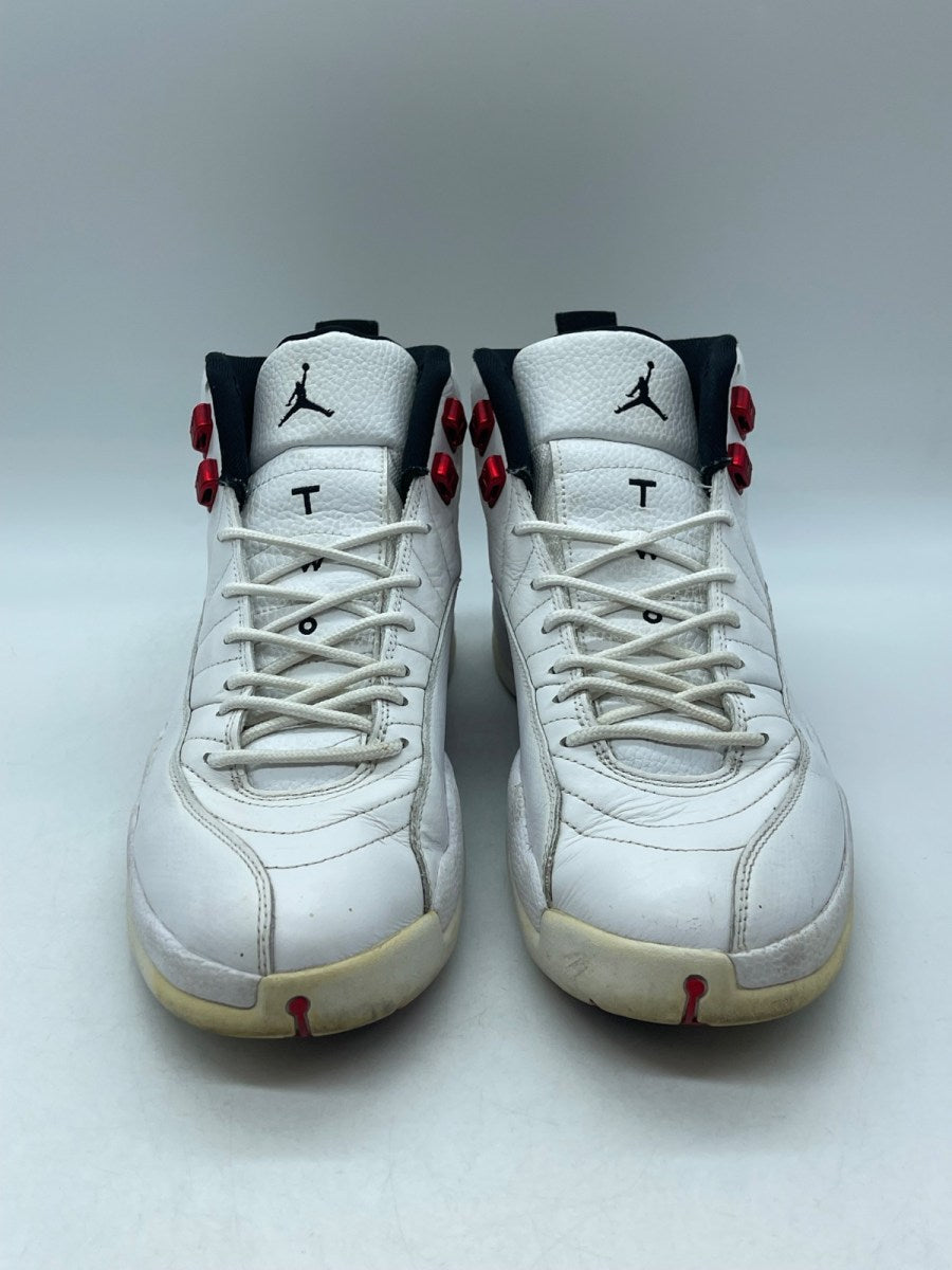 Jordan 12 Retro Twist 10 (Moderately Worn Pre-Owned)JordanWhite/Black-University Red - Image 2